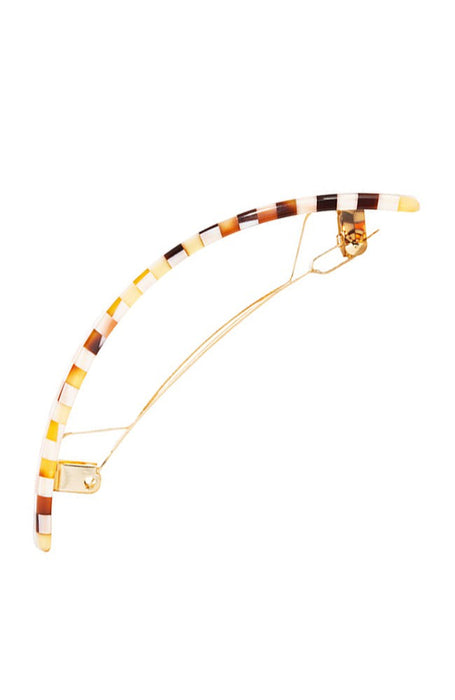 Rectangle Volume Barrette - French Classic