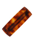 Rectangle Volume Barrette - French Classic