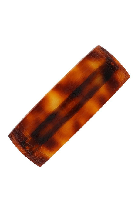 Rectangle Volume Barrette - French Classic