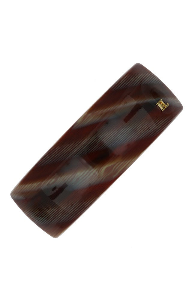 Rectangle Volume Barrette - French Classic