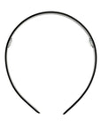 Comfortable, French headband ideal for all hair types - 1/2" Ultracomfort Headband, Black, classic black.