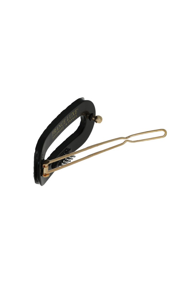 Mini Oval Tige Boule Barrette - French Classic