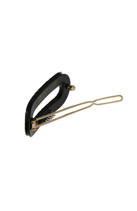 Mini Oval Tige Boule Barrette - French Classic