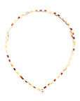 Thin, French headband ideal for all hair types - 1/4" Ultracomfort Headband, Damier, checkered tortoise and ivory.