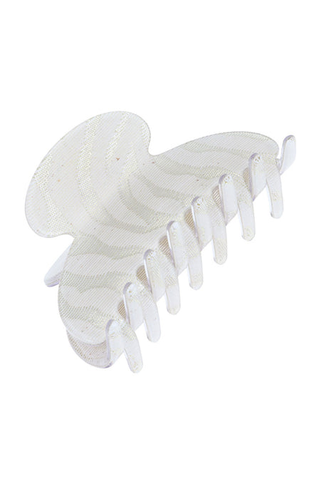 Couture Claw Clip - Metallic Zebra