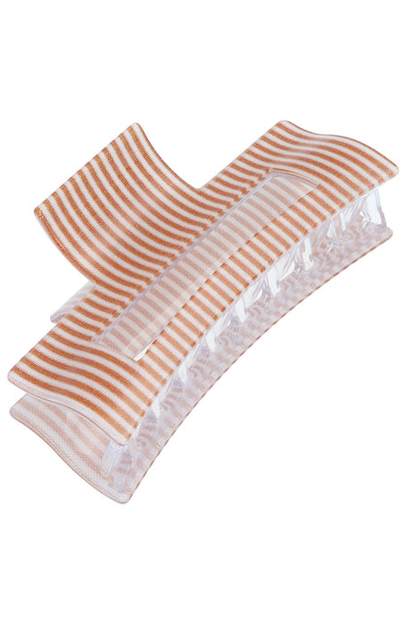 Large Cutout Rectangle Claw Clip - Kendall