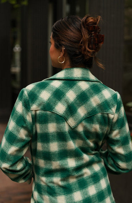 Large Cutout Rectangle Claw Clip - Classic