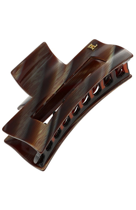 Large Cutout Rectangle Claw Clip - Classic