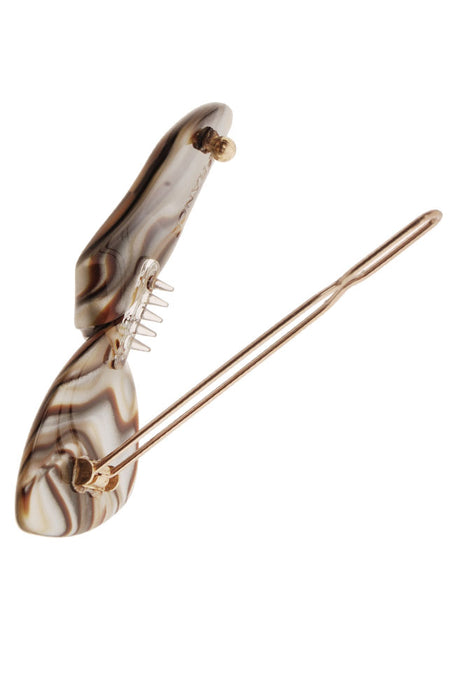 Mini Bow Tige Boule Barrette - Classic
