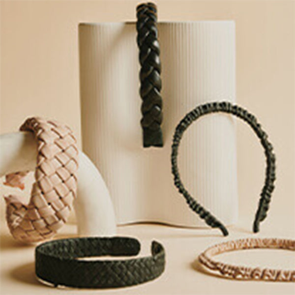 Fashion Headbands for Women made of Pearls, Crystals, Acetate, Silk, Elastic.