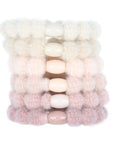 Knit Pony, 6 Pack Soft Hair Ties