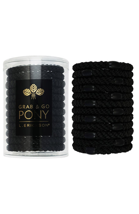 Grab & Go Pony Tube, 12 Hair Ties