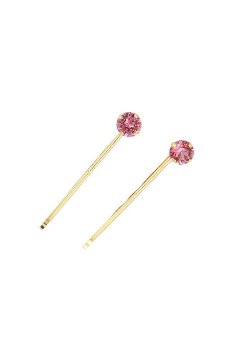 Little Gem Crystal Bobby Pin Pair