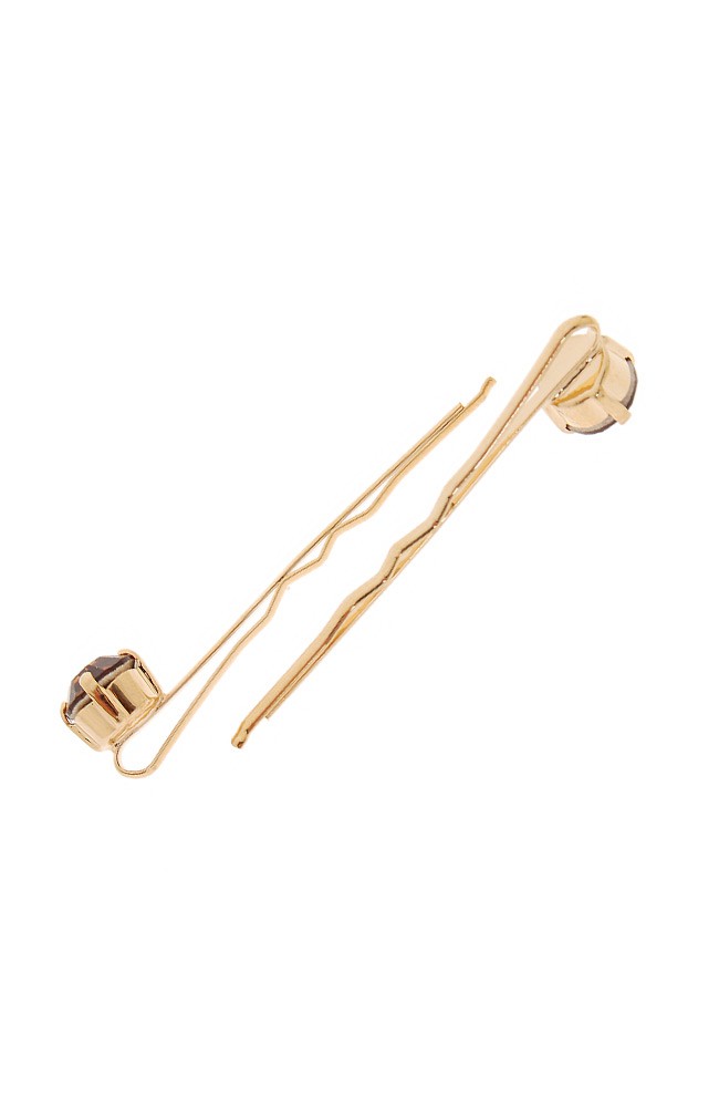 Little Gem Crystal Bobby Pin Pair
