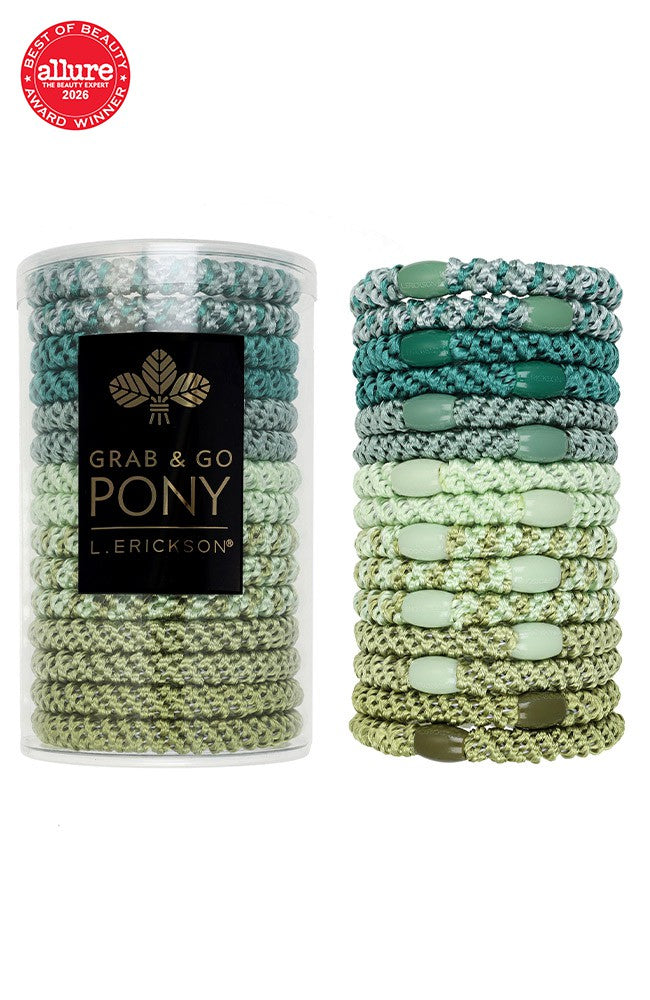 Grab &amp; Go Pony Tube, 15 Hair Ties
