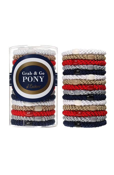 Grab & Go Pony Tube, 15 Hair Ties