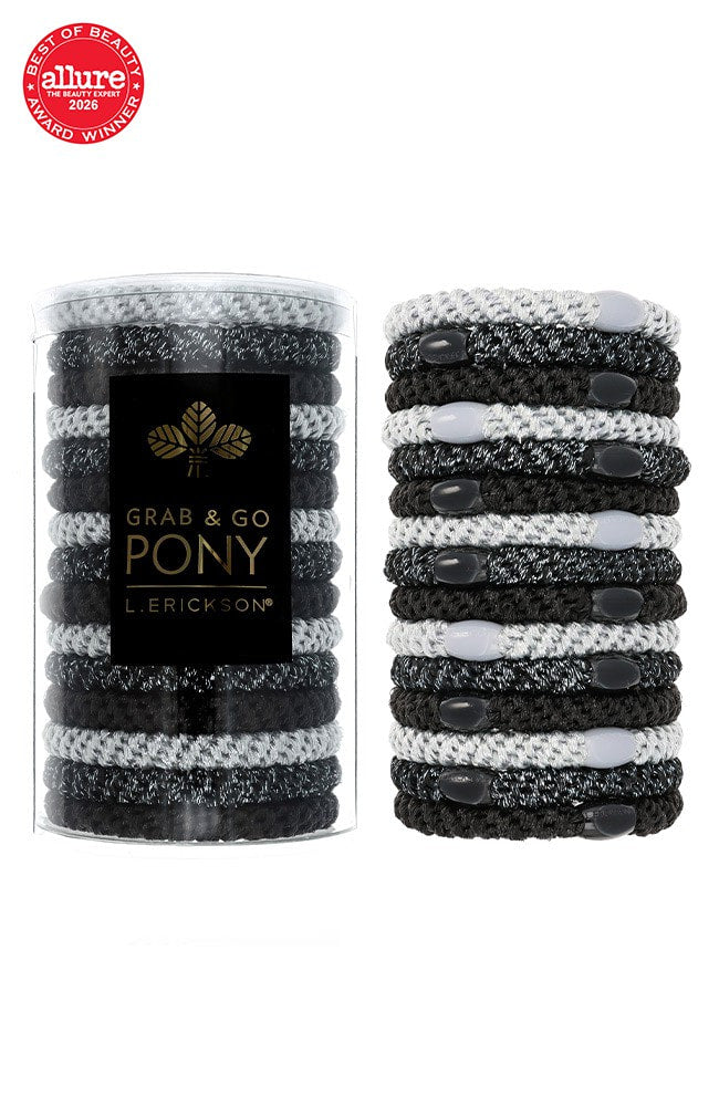 Grab &amp; Go Pony Tube, 15 Hair Ties