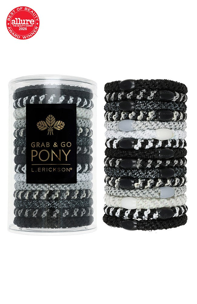 Grab &amp; Go Pony Tube, 15 Hair Ties