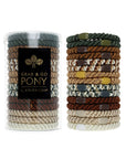 Grab & Go Pony Tube, 15 Hair Ties