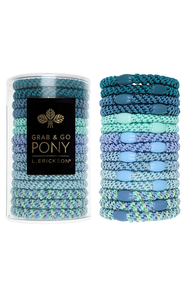 Grab &amp; Go Pony Tube, 15 Hair Ties
