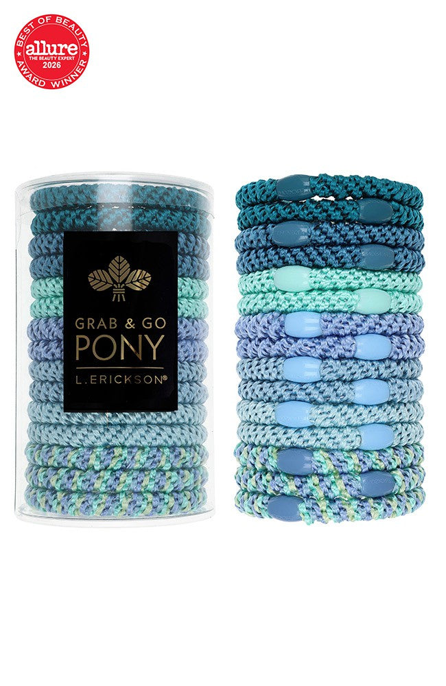 Grab &amp; Go Pony Tube, 15 Hair Ties
