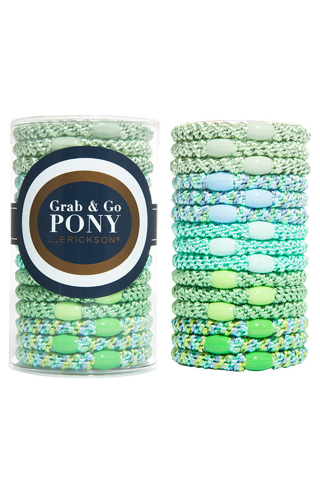 Grab &amp; Go Pony Tube, 15 Hair Ties