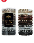Grab & Go Pony Tube, 15 Hair Ties