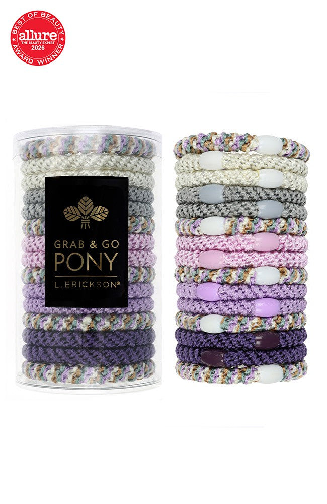 Grab &amp; Go Pony Tube, 15 Hair Ties