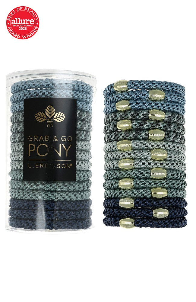Grab &amp; Go Pony Tube, 15 Hair Ties