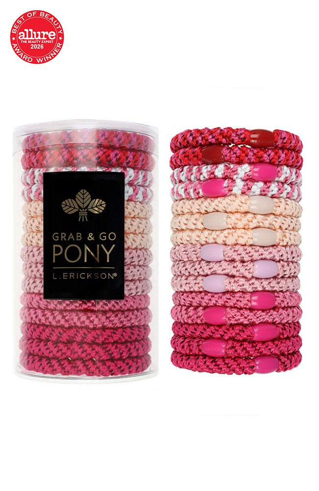 Grab &amp; Go Pony Tube, 15 Hair Ties