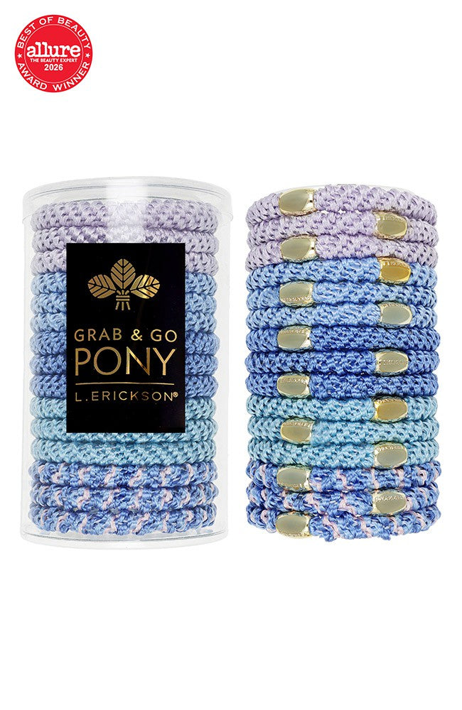 Grab &amp; Go Pony Tube, 15 Hair Ties