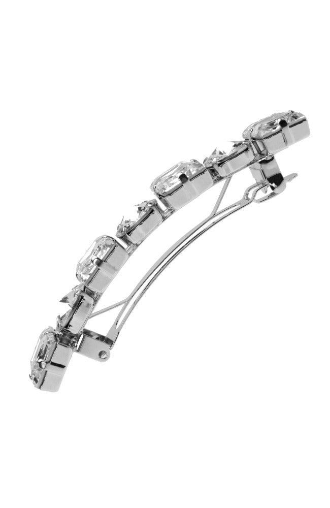 Large Sienna Crystal Barrette