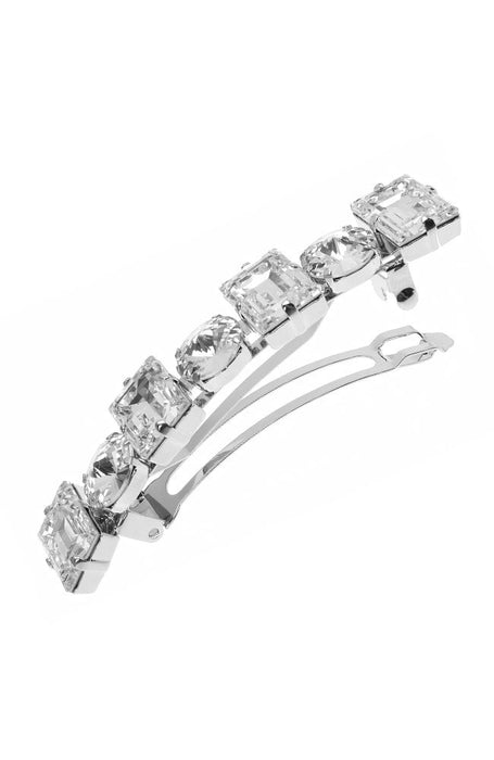 Large Sienna Crystal Barrette