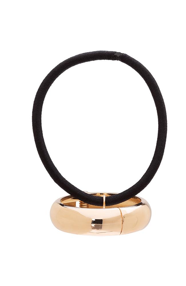 Cone Metal Cuff Ponytail Holder — France Luxe