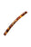 France Luxe long, textured bronze and amber barrette for women - Long & Skinny Barrette, Africa.