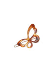 Small Cutout Butterfly Tige Boule Barrette - Classic