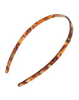 France Luxe thin, textured bronze and amber headband for women - 1/4" Ultracomfort Headband, Africa.