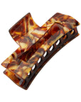 Large Cutout Rectangle Claw Clip - Classic