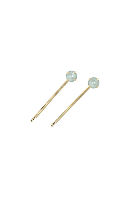 Little Gem Crystal Bobby Pin Pair