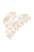 France Luxe medium, marbled ivory white claw hair clip for women - Couture French Claw Clip, Alba.