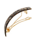 Narrow Rectangle Volume Barrette - Classic