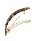 Narrow Rectangle Volume Barrette - Classic