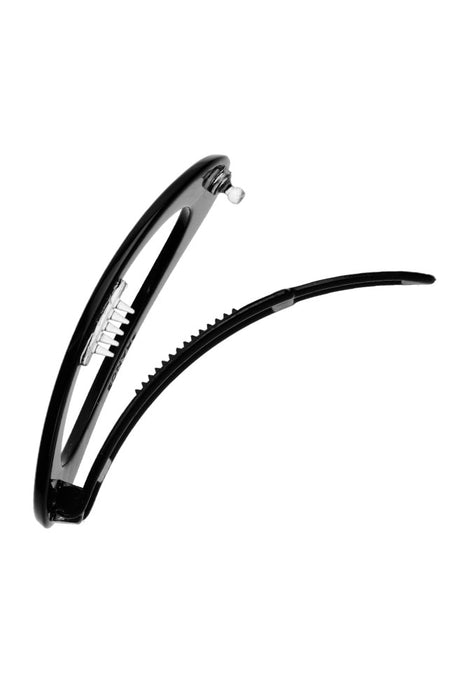 Cutout Oval Plastic Tige Boule Barrette - Classic