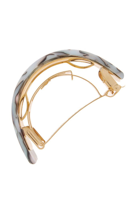 Skinny Rectangle Ponytail Barrette - Classic