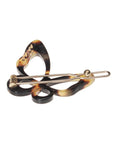 Small Cutout Butterfly Tige Boule Barrette - Classic