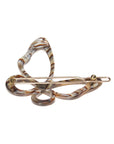 Large Cutout Butterfly Tige Boule Barrette - Classic