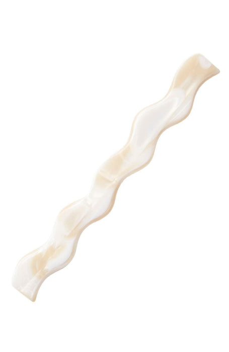 Wavy Long and Skinny Barrette - Classic