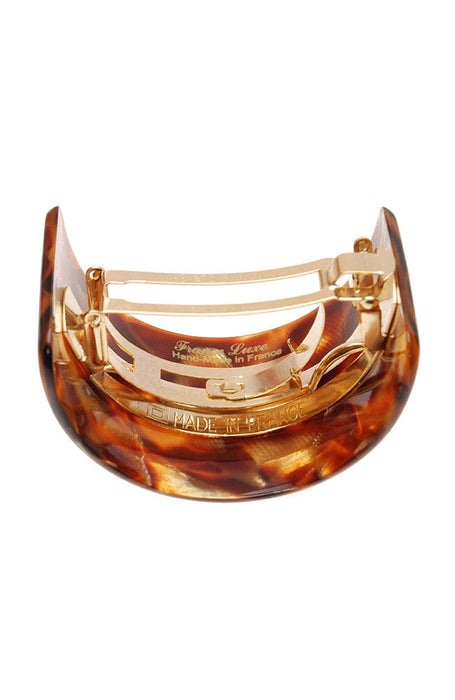 Wide Rectangle Ponytail Barrette - Classic