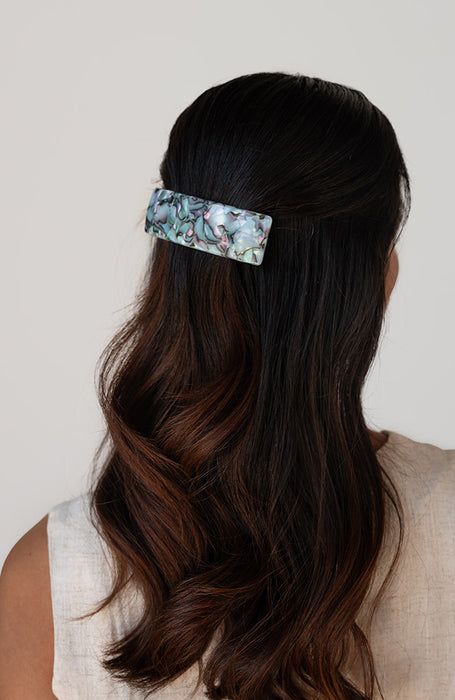 Large Rectangle Barrette - Classic