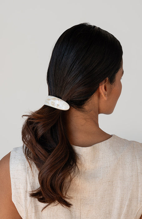 Oval Volume Barrette - Classic